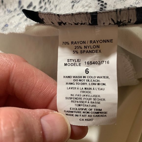 Michael Tyler 6 pant white, gray, silver, black - Picture 8 of 8